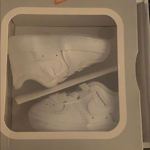 All white baby forces